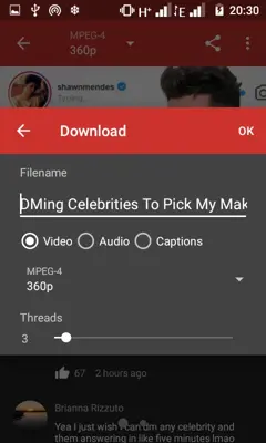 Ultimate Video Downloader android App screenshot 3